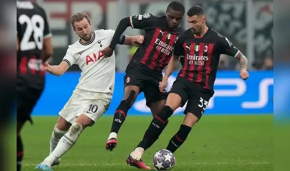 Tottenham vs. Milan EN VIVO: ¿cuándo juegan y en qué canal ver el partido por la Champions League?
