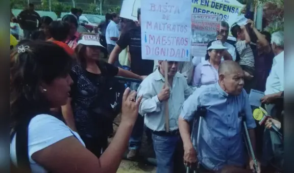 Profesor con 30 años de servicio debió recibir tres sueldos, pero el Minedu determinó solo 296 soles