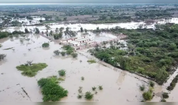 Intensas lluvias generan zozobra en distritos de Lambayeque