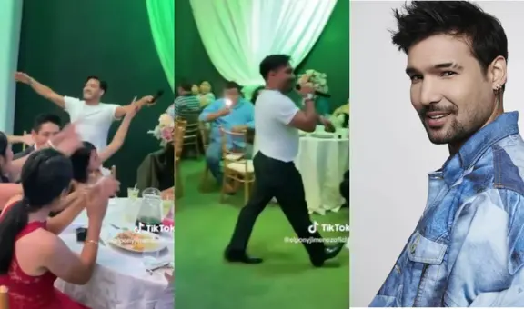 Imitador de Ezio Oliva la 'hace linda' en un evento privado y se convierte en viral: "Son igualitos"
