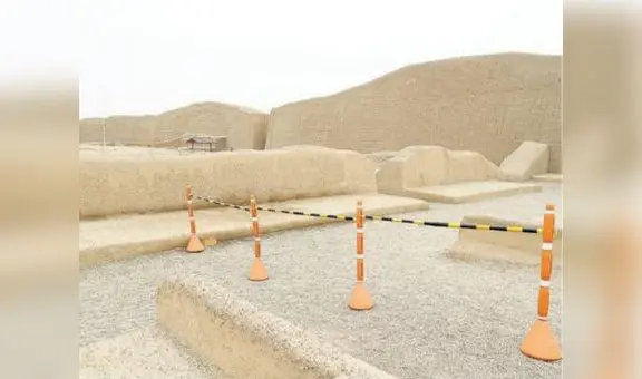Monumentos arqueológicos protegidos ante fuertes lluvias, en La Libertad