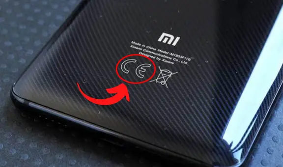 ¿Sabes qué significan las letras "CE" en la parte trasera de tu teléfono?
