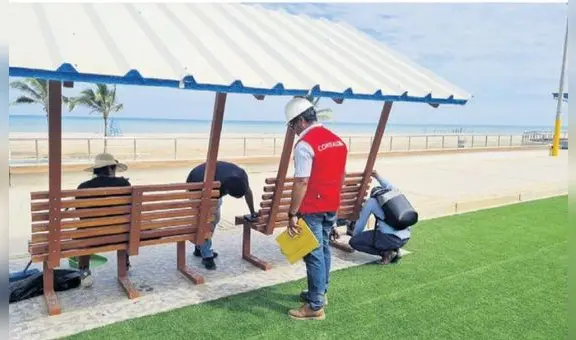 Irregularidades en obra de malecón de Zorritos, en Tumbes