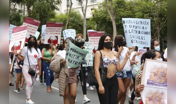 Entre la extorsión y la discriminación: trabajadoras sexuales luchan por un espacio en el 8M