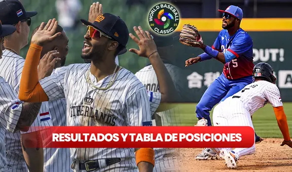 Clásico Mundial de Béisbol EN VIVO: resultados, tabla de posiciones y juegos de hoy, 9 de marzo