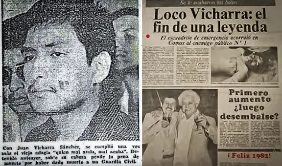 ¿Te acuerdas del 'Loco' Vicharra?: la historia del criminal que aterrorizó Lima en los 80 y murió en su ley