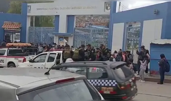 Huaraz: estudiantes toman local de Unasam en protesta por deficiente infraestructura