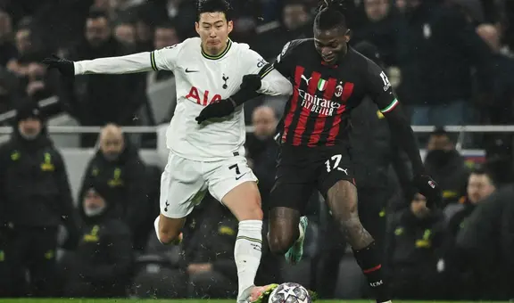 Tottenham empató 0-0 ante Milan y quedó fuera de la Champions League tras perder en la ida