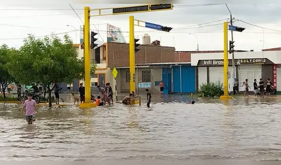 Así quedaron las calles de Piura tras aviso de lluvias extremas