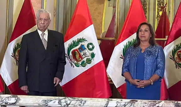 Mario Vargas Llosa a Dina Boluarte: "Reconozco en usted a la presidenta constitucional del Perú"