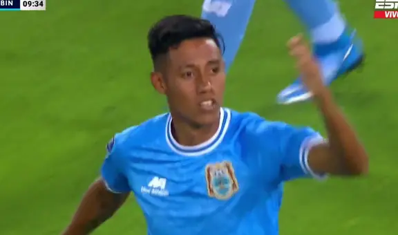 Brandon Palacios marcó el gol más rápido de la Sudamericana en el Binacional vs. Vallejo
