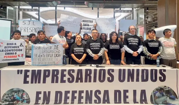 Mypes exigen nueva investigación a prendas chinas