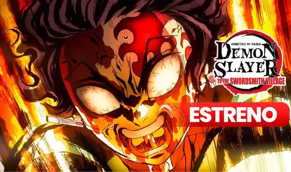 “Demon Slayer: to the Swordsmith Village” ESTRENO: ¿cuándo sale la película y dónde VER en Perú?