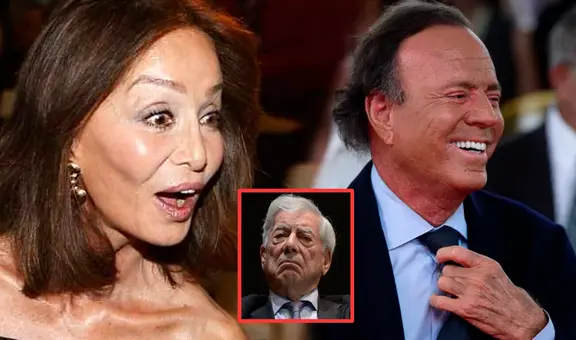 Isabel Preysler responde a Julio Iglesias tras referirse a Vargas Llosa: "Me ha llegado al alma"