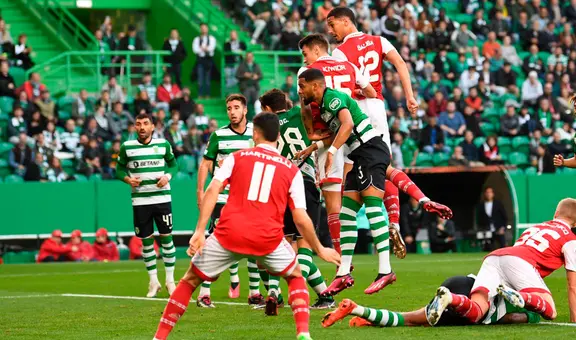 ¡Se define en la vuelta! Arsenal igualó 2-2 con Sporting Lisboa por octavos de Europa League