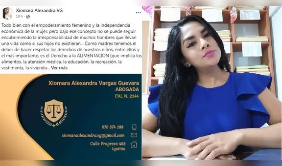 Joven abogada ofrece trabajar gratis para demandar a hombres por pensión de alimentos