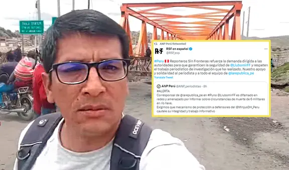 Organismos de prensa se pronuncian en contra de acoso y amenazas a periodista Liubomir Fernández