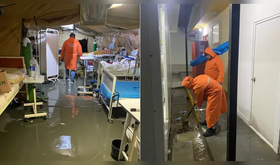 Lluvias en Piura causan estragos en los servicios del Hospital Santa Rosa