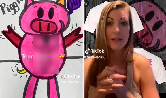 Colegio califica de ‘obscena’ la corbata que hizo una niña en su dibujo de cerdito