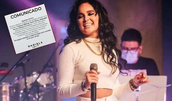 Daniela Darcourt: músico de su orquesta asegura que su despido es "arbitrario"