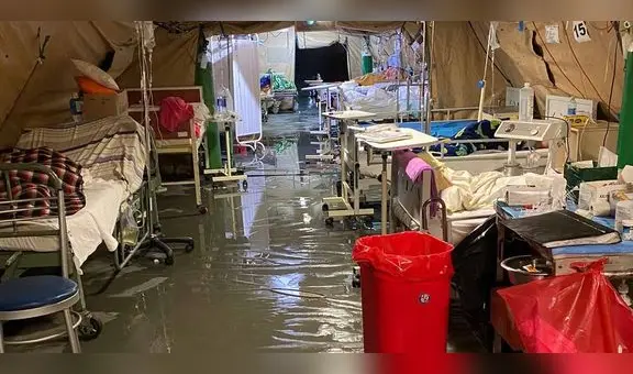 Establecimientos de salud afectados por lluvias en Piura