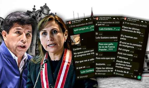 Pedro Castillo: estos son los chats de WhatsApp que demuestran plan de espionaje contra la Fiscalía