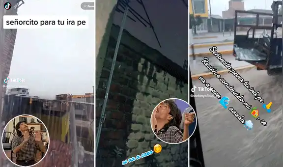 La popular frase que se hizo viral ante lluvias: “Señorcito, para tu ira, recién he construido mi casa”