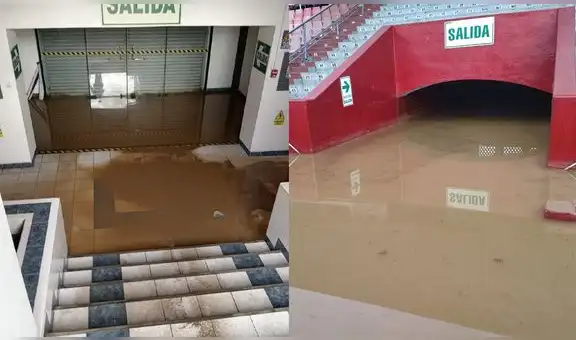 Estadio Mansiche de Trujillo se inunda a un día del Mannucci vs. UTC