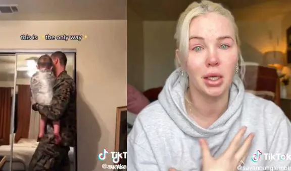 Pareja envuelve a su hijo en plástico, lo comparten en Tiktok y ahora sufren las consecuencias