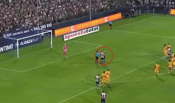 Sabbag besó a Andrade antes del penal: el gesto de buena suerte del delantero con el 'Rifle'