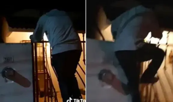 Intenta entrar a su casa de madrugada sin que se den cuenta, pero todo termina de la peor manera