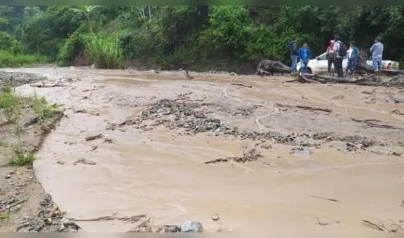 Cajamarca: sembríos de arroz perjudicados por desborde de río Jequetepeque