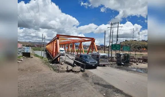 Aimaras dan tregua y se regulariza el tránsito por el puente internacional de Ilave en Puno