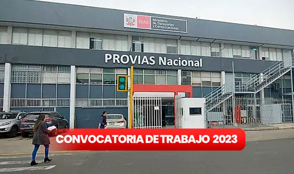 ¿Terminaste la carrera y buscas trabajo? Provias Nacional ofrece empleos con sueldos de hasta S/10.000
