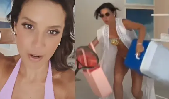 María Pía Copello sufre fuerte caída cuando grababa un tiktok: “Todo por ustedes”