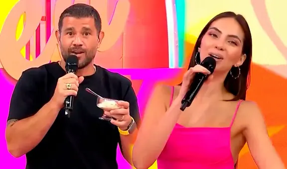 Natalie Vértiz le reclama EN VIVO a Yaco Eskenazi por ir a muchas pichangas: "No vayas"