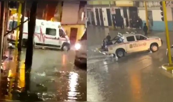 Hombre fallece tras electrocutarse durante lluvias en Chiclayo