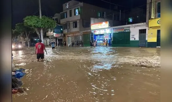 Ciclón Yaku: desborde de ríos inundó Casma y familias buscan refugio