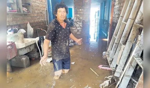 Lluvias y huaicos dejaron sin viviendas a familias en Trujillo