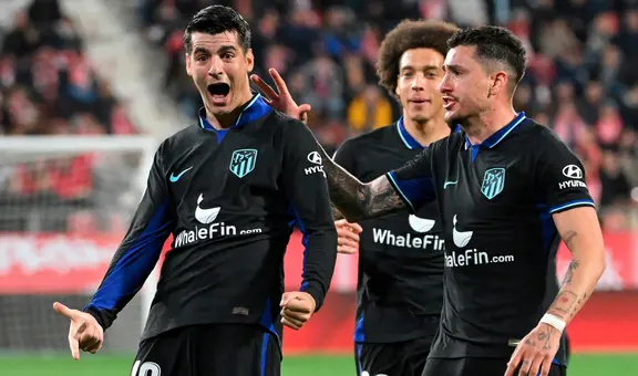 Atlético de Madrid ganó en los descuentos por 1-0 a Girona por LaLiga Santander