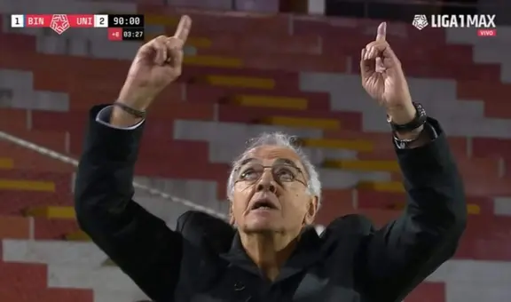 ¡Con la fe de Fossati! La emotiva celebración del técnico uruguayo tras el 2-1 de Valera