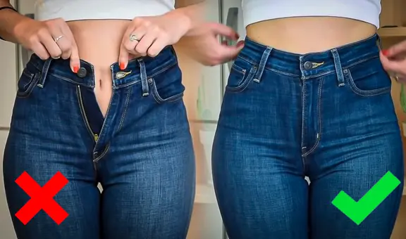 ¿Qué hacer cuando la cintura de mi jean me queda pequeña y no cierra?