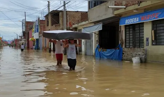 Lluvias en Lambayeque: ciudadanos sin energía eléctrica ni agua potable desde hace 5 días
