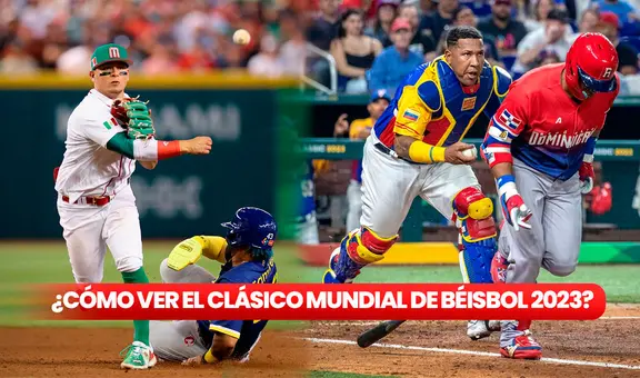 EN VIVO | Clásico Mundial de Béisbol: transmisión en directo de los juegos de HOY