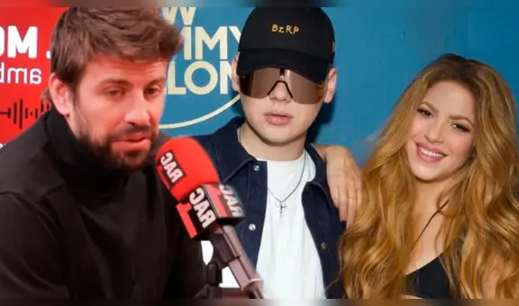 Gerard Piqué revela que sí llegó a escuchar la tiradera de Shakira y Bizarrap