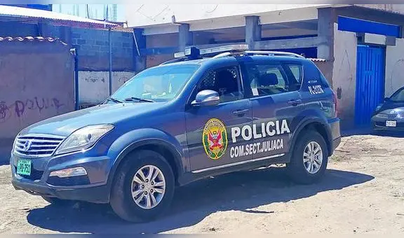 Juliaca: niña fue rescatada en la calle junto a su padre, quien estaba en aparente estado de ebriedad