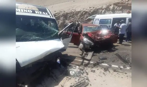 Dos fallecidos y varios heridos dejó accidente de tránsito en Arequipa