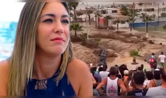 Tilsa Lozano exhorta a autoridades a ayudar a damnificados de Punta Hermosa: "Dios los bendiga"