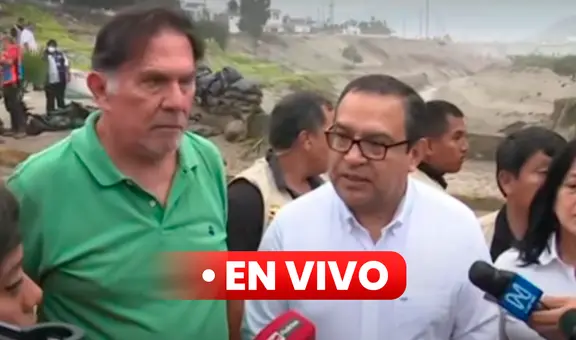 Huaicos en Lima EN VIVO: premier Alberto Otárola se encuentra en la zona de desastre en Punta Hermosa