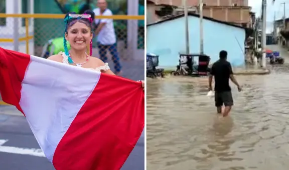 Milena Warthon pide ayuda para los damnificados tras intensas lluvias: “Juntos somos más fuertes”